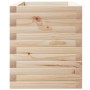 Jardinera madera maciza de pino 110x40x49,5 cm de , Maceteros y jardineras - Ref: Foro24-847378, Precio: 128,87 €, Descuento: %