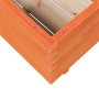 Jardinera madera maciza de pino marrón cera 70x70x49,5 cm de , Maceteros y jardineras - Ref: Foro24-847365, Precio: 148,16 €,...