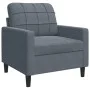 Dark gray velvet armchair, 60 cm by , Sofas - Ref: Foro24-4007605, Price: 138,07 €, Discount: %