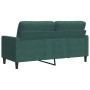 Sofá de 2 plazas de terciopelo verde oscuro 140 cm de , Sofás - Ref: Foro24-4007626, Precio: 234,93 €, Descuento: %