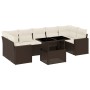 Set sofás de jardín 8 piezas y cojines ratán sintético marrón de , Conjuntos de jardín - Ref: Foro24-3267153, Precio: 596,18 ...