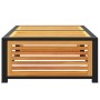 Mesa de jardín de madera maciza de acacia 68x68x30 cm de , Sofás modulares de exterior - Ref: Foro24-367644, Precio: 89,15 €,...