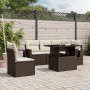 Set sofás de jardín 6 piezas y cojines ratán sintético marrón de , Conjuntos de jardín - Ref: Foro24-3267913, Precio: 440,45 ...