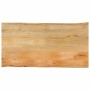 Tablero de mesa borde natural madera maciza mango 100x60x2,5 cm de , Tableros para mesas - Ref: Foro24-370718, Precio: 83,15 ...