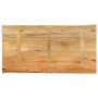 Tablero de mesa borde natural madera maciza mango 100x60x2,5 cm de , Tableros para mesas - Ref: Foro24-370718, Precio: 83,15 ...