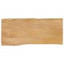 Tablero de mesa borde natural madera maciza mango 100x40x3,8 cm de , Tableros para mesas - Ref: Foro24-370732, Precio: 95,65 ...