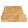 Tablero de mesa borde natural madera maciza mango 100x40x3,8 cm de , Tableros para mesas - Ref: Foro24-370732, Precio: 95,65 ...