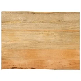 Tablero de mesa borde natural madera maciza mango 70x60x3,8 cm de , Tableros para mesas - Ref: Foro24-370739, Precio: 88,06 €...