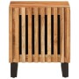 Mesita de noche de madera maciza de acacia 40x34x46 cm de , Mesitas de noche - Ref: Foro24-377418, Precio: 65,13 €, Descuento: %