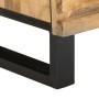 Mesita de noche de madera maciza de mango rugosa 40x34x46 cm de , Mesitas de noche - Ref: Foro24-377426, Precio: 70,18 €, Des...