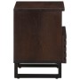 Mesita de noche de madera maciza de mango 40x34x46 cm de , Mesitas de noche - Ref: Foro24-377470, Precio: 45,25 €, Descuento: %