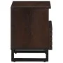 Solid mango wood bedside table 40x34x46 cm by , Nightstands - Ref: Foro24-377470, Price: 44,87 €, Discount: %
