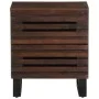 Mesita de noche de madera maciza de mango 40x34x46 cm de , Mesitas de noche - Ref: Foro24-377430, Precio: 60,27 €, Descuento: %