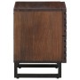 Mesita de noche de madera maciza de mango 40x34x46 cm de , Mesitas de noche - Ref: Foro24-377430, Precio: 70,37 €, Descuento: %