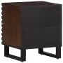 Mesita de noche de madera maciza de mango 40x34x46 cm de , Mesitas de noche - Ref: Foro24-377430, Precio: 60,27 €, Descuento: %