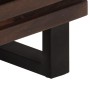 Mesita de noche de madera maciza de mango 40x34x46 cm de , Mesitas de noche - Ref: Foro24-377430, Precio: 70,37 €, Descuento: %