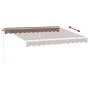 Toldo retráctil manual marrón 300x250 cm de , Toldos - Ref: Foro24-3215633, Precio: 211,59 €, Descuento: %