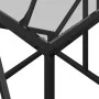 Steel coffee table with transparent glass top 78.5x40x41cm by , Coffee table - Ref: Foro24-845994, Price: 42,05 €, Discount: %