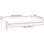 Manuelle ausfahrbare Markise mit LED-Lichtern in Bordeauxrot, 600x350 cm. von , Markisen - Ref: Foro24-3215011, Preis: 748,19...