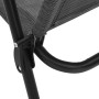 Sillas de jardín plegables 2 uds acero y textileno gris melange de , Sillas de jardín - Ref: Foro24-360200, Precio: 85,28 €, ...