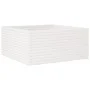 Jardinera madera maciza de pino blanco 100x100x46 cm de , Maceteros y jardineras - Ref: Foro24-3282430, Precio: 223,33 €, Des...