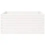 Jardinera madera maciza de pino blanco 100x100x46 cm de , Maceteros y jardineras - Ref: Foro24-3282430, Precio: 223,33 €, Des...