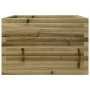 Jardinera de madera de pino impregnada 70x70x46 cm de , Maceteros y jardineras - Ref: Foro24-3282418, Precio: 144,28 €, Descu...