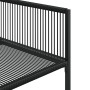 Juego de comedor de jardín 7 piezas ratán sintético negro de , Conjuntos de jardín - Ref: Foro24-3295034, Precio: 424,12 €, D...