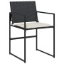 Set comedor de jardín con cojines 13 pzas ratán sintético negro de , Conjuntos de jardín - Ref: Foro24-3295062, Precio: 841,5...