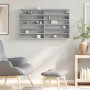 Vitrina de madera de ingeniería gris Sonoma 100x8,5x58 cm de , Estantes y estanterías - Ref: Foro24-847945, Precio: 48,91 €, ...