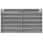 Vitrina de madera de ingeniería gris Sonoma 100x8,5x58 cm de , Estantes y estanterías - Ref: Foro24-847945, Precio: 48,91 €, ...