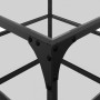 Mesa de centro superficie vidrio transparente acero 50x50x45 cm de , Mesas de centro - Ref: Foro24-846006, Precio: 38,64 €, D...