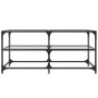 Mesa de centro superficie de vidrio acero 98,5x50x45 cm de , Mesas de centro - Ref: Foro24-846012, Precio: 64,99 €, Descuento: %