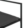 Juego de comedor de jardín 7 pzas con cojines textileno negro de , Conjuntos de jardín - Ref: Foro24-3295074, Precio: 385,78 ...
