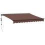 Toldo retráctil automático burdeos 300x250 cm de , Toldos - Ref: Foro24-3310203, Precio: 322,01 €, Descuento: %