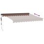 Toldo retráctil automático burdeos 300x250 cm de , Toldos - Ref: Foro24-3310203, Precio: 352,33 €, Descuento: %