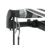 Toldo retráctil automático luz LED antracita blanco 450x300 cm de , Toldos - Ref: Foro24-3310236, Precio: 530,37 €, Descuento: %