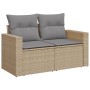 Juego de sofás jardín con cojines 6 pzas ratán sintético beige de , Conjuntos de jardín - Ref: Foro24-3267269, Precio: 428,85...