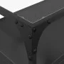 Mueble TV cristal y madera ingeniería negro 80x35x51 cm de , Muebles TV - Ref: Foro24-846059, Precio: 68,78 €, Descuento: %