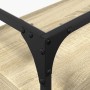 Mueble TV cristal y madera ingeniería roble Sonoma 98x35x51 cm de , Muebles TV - Ref: Foro24-846065, Precio: 75,12 €, Descuen...