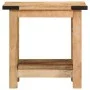 Mesa auxiliar madera maciza de mango rugosa 40x30x40 cm de , Mesas auxiliares - Ref: Foro24-358501, Precio: 56,52 €, Descuent...