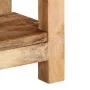 Mesa auxiliar madera maciza de mango rugosa 40x30x40 cm de , Mesas auxiliares - Ref: Foro24-358501, Precio: 56,52 €, Descuent...