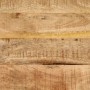 Mesita de noche de madera maciza de mango rugosa 40x30x52,5 cm de , Mesitas de noche - Ref: Foro24-358503, Precio: 87,08 €, D...