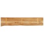 Tablero de mesa borde natural madera maciza mango 160x40x2,5 cm de , Tableros para mesas - Ref: Foro24-370448, Precio: 106,72...