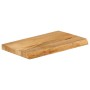 Tablero de mesa borde natural madera maciza mango 40x30x3,8 cm de , Tableros para mesas - Ref: Foro24-370474, Precio: 30,21 €...