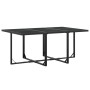 Juego de comedor para jardín 7 piezas textilene negro de , Conjuntos de jardín - Ref: Foro24-3295119, Precio: 338,49 €, Descu...
