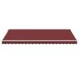 Toldo retráctil automático burdeos 500x350 cm de , Toldos - Ref: Foro24-3214992, Precio: 620,29 €, Descuento: %