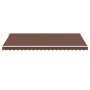 Toldo retráctil manual marrón 500x350 cm de , Toldos - Ref: Foro24-3215395, Precio: 425,53 €, Descuento: %