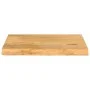 Solid mango wood natural edge table board 50x20x2.5 cm by , Table tops - Ref: Foro24-370415, Price: 18,20 €, Discount: %