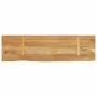 Solid mango wood natural edge table top 100x20x2.5 cm by , Table tops - Ref: Foro24-370420, Price: 38,25 €, Discount: %